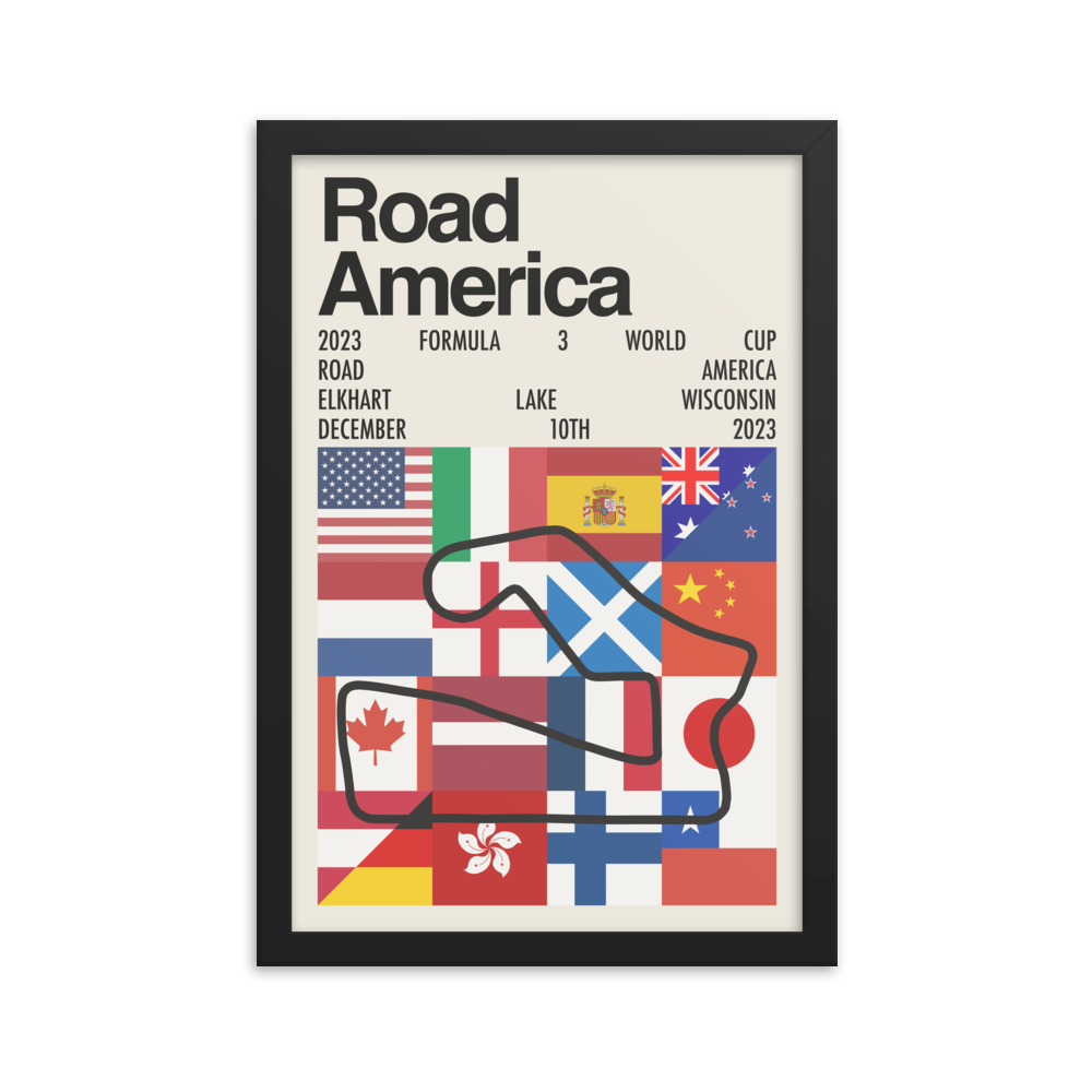 2023 Formula 3 World Cup Print
