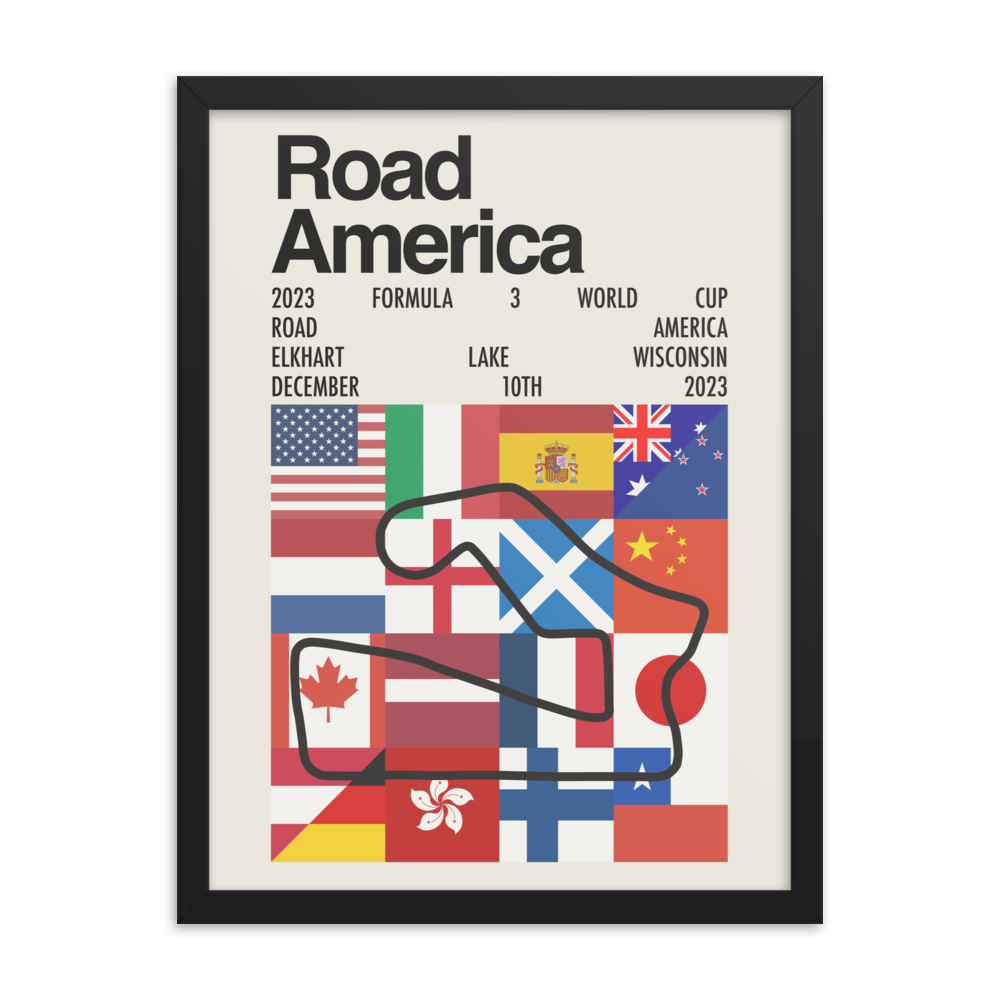2023 Formula 3 World Cup Print