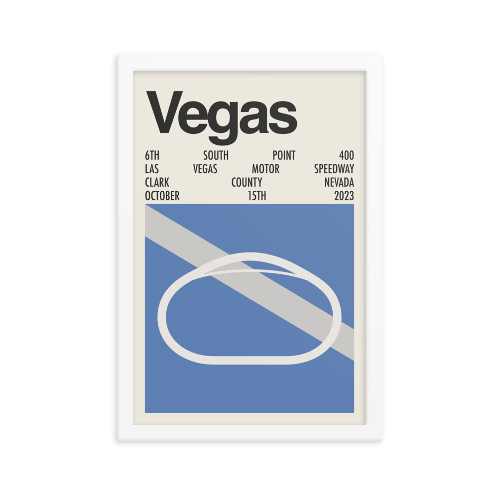 2023 South Point 400 Race Print