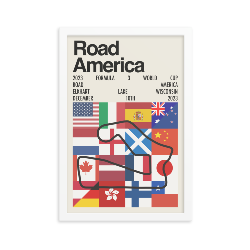 2023 Formula 3 World Cup Print