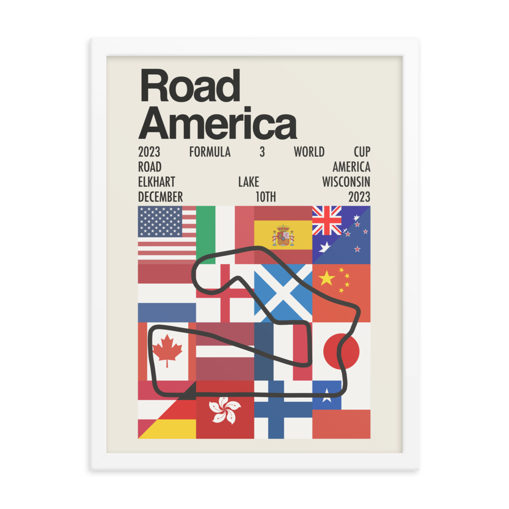 2023 Formula 3 World Cup Print