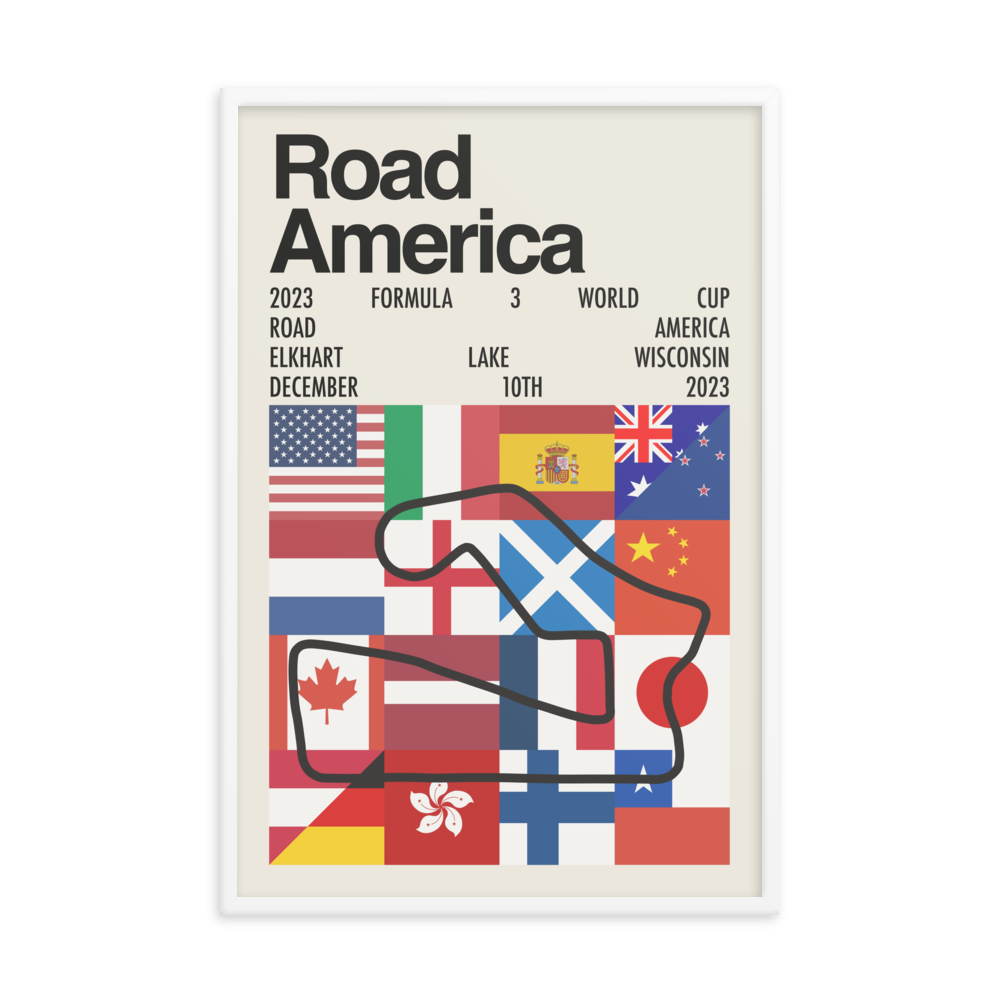 2023 Formula 3 World Cup Print