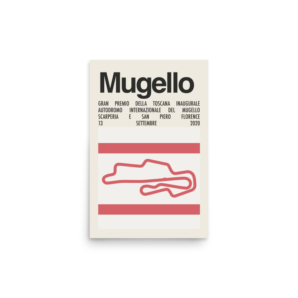 2020 Tuscan Grand Prix Print