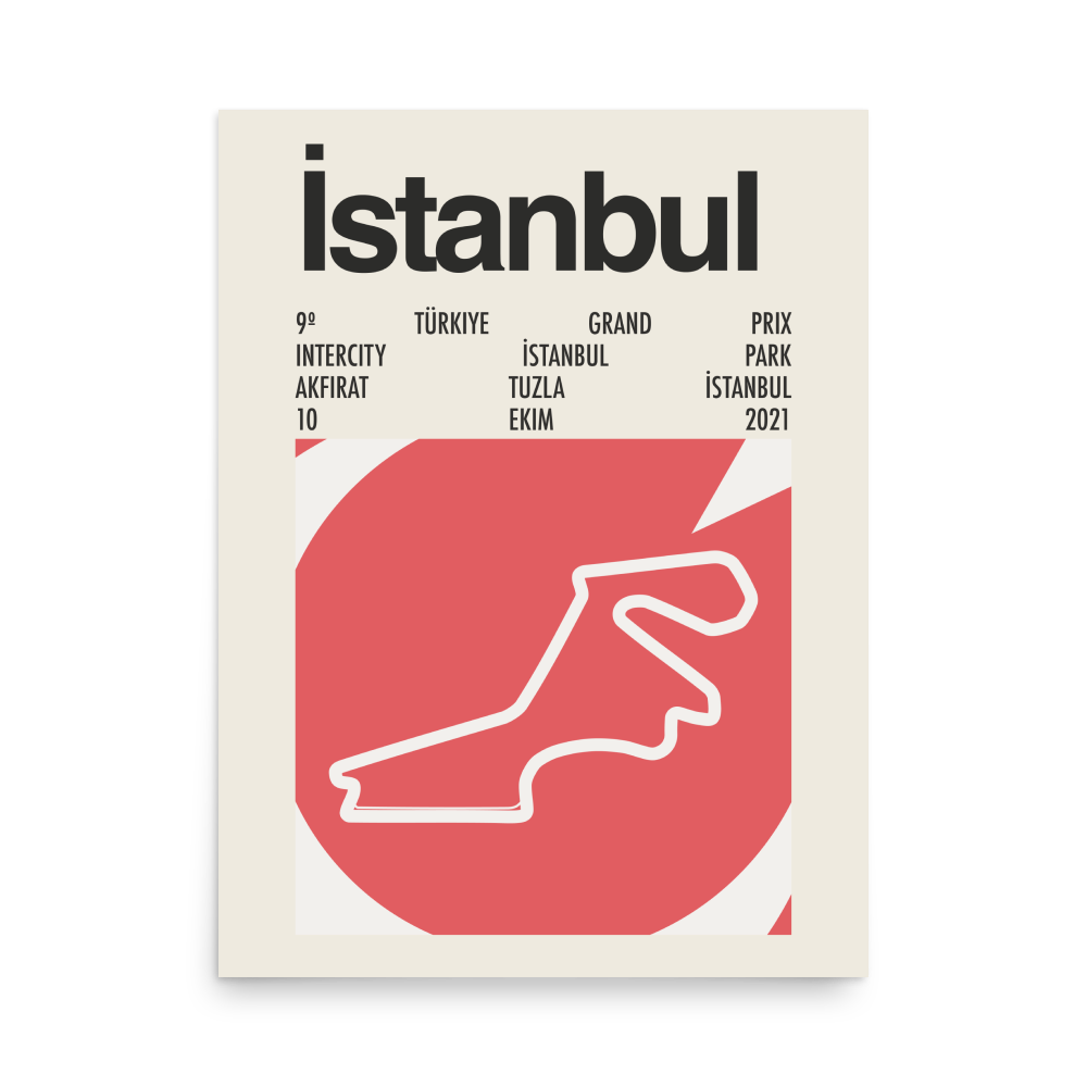 2021 Turkish Grand Prix Print