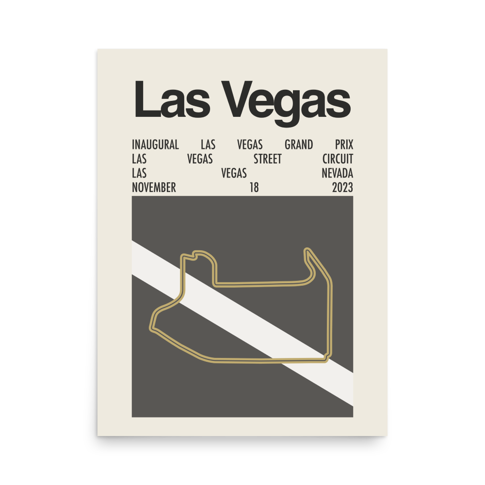2023 Las Vegas Grand Prix Print