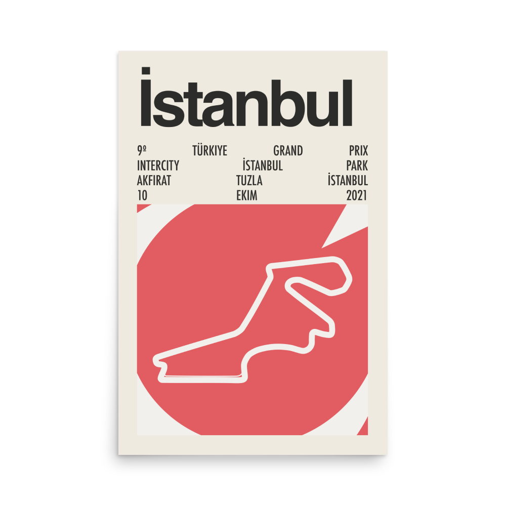 2021 Turkish Grand Prix Print