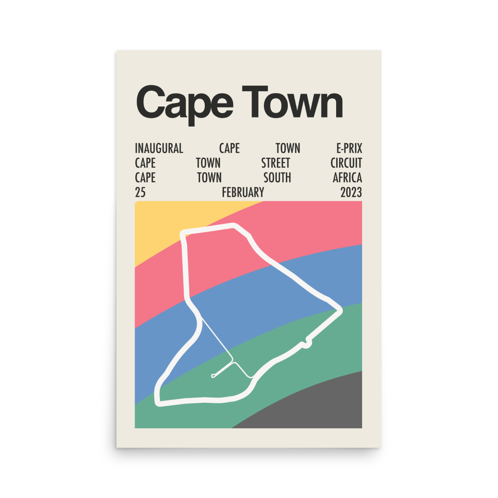 2023 Cape Town E-Prix Print