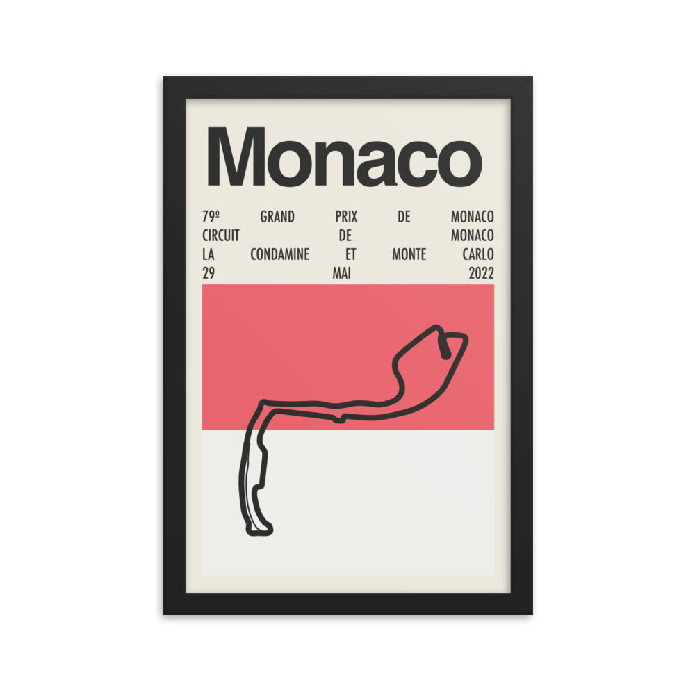 2022 Monaco Grand Prix Print