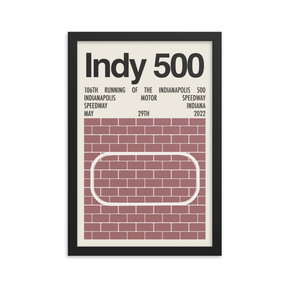 2022 Indy 500 Print