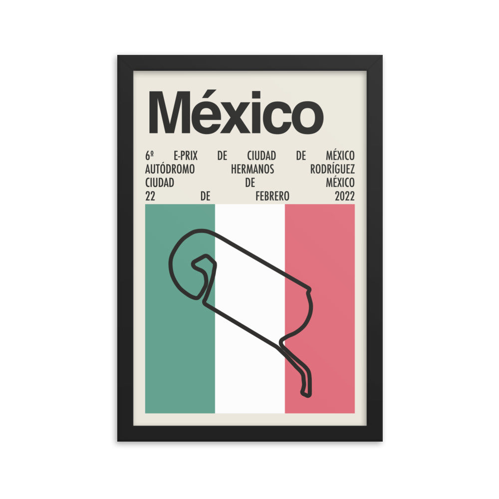 2022 Mexico City E-Prix Print