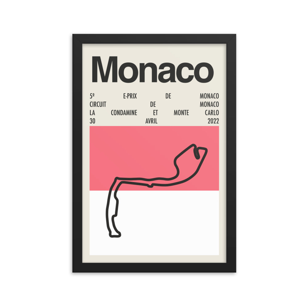 2022 Monaco E-Prix Print