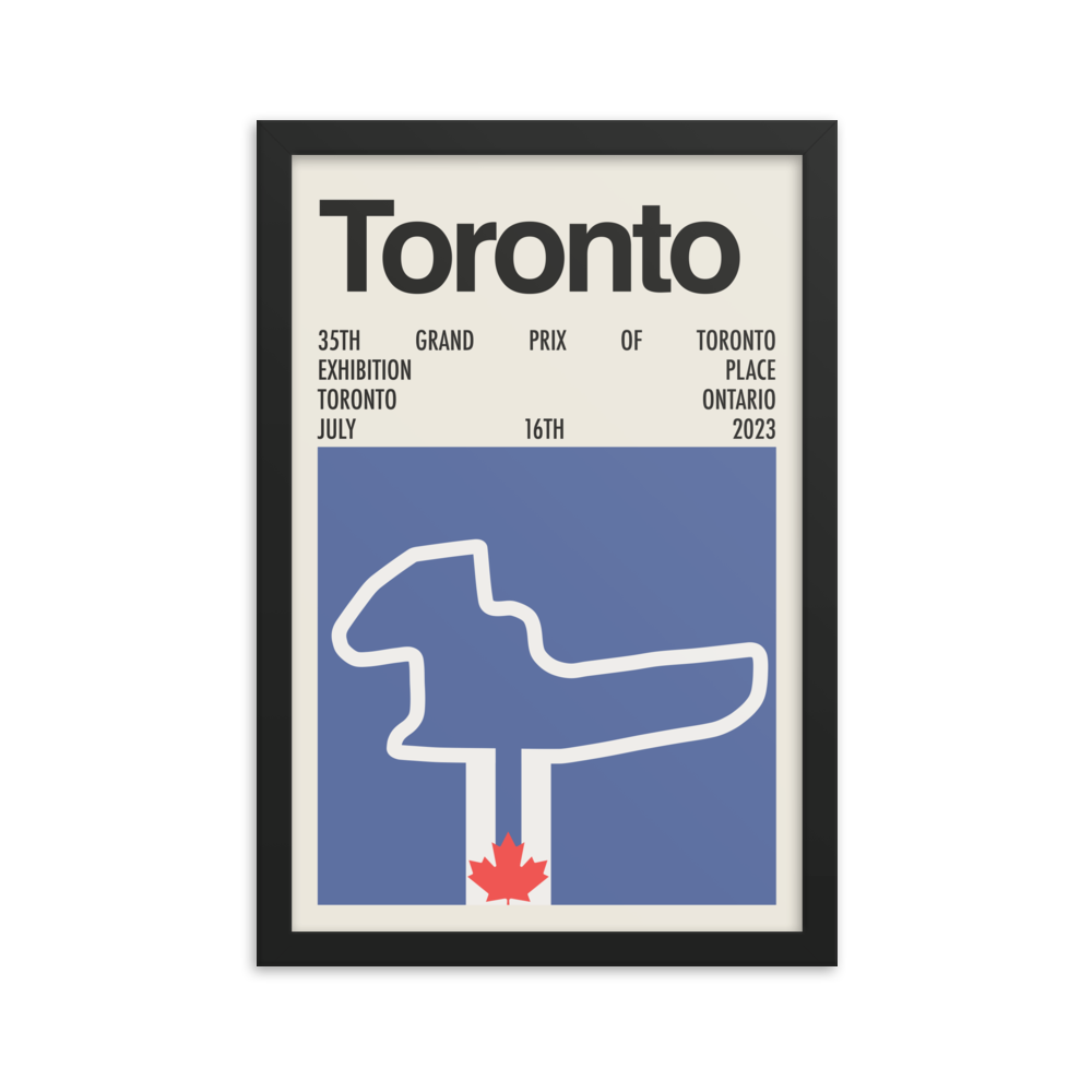 2023 Grand Prix of Toronto Print