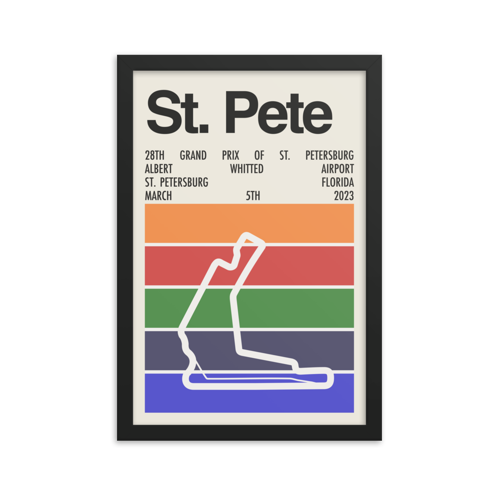 2023 Grand Prix of St. Petersburg Print