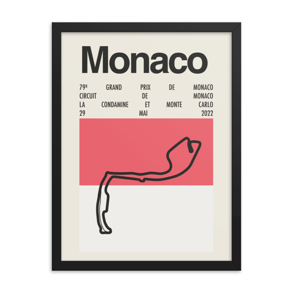 2022 Monaco Grand Prix Print