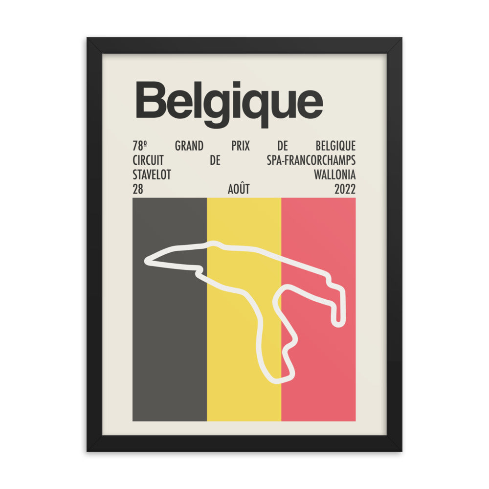 2022 Belgian Grand Prix Print