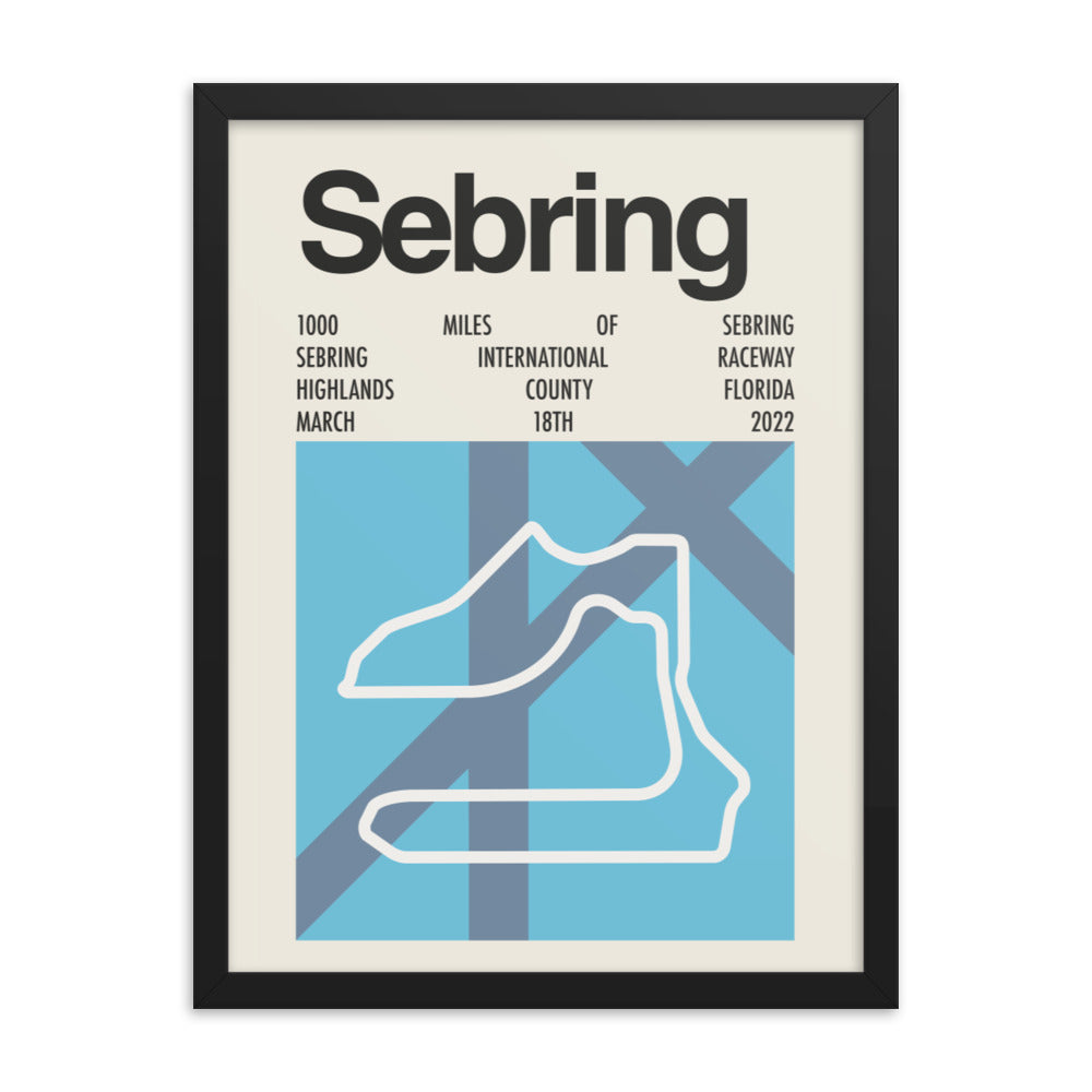 2022 1000 Miles of Sebring Print