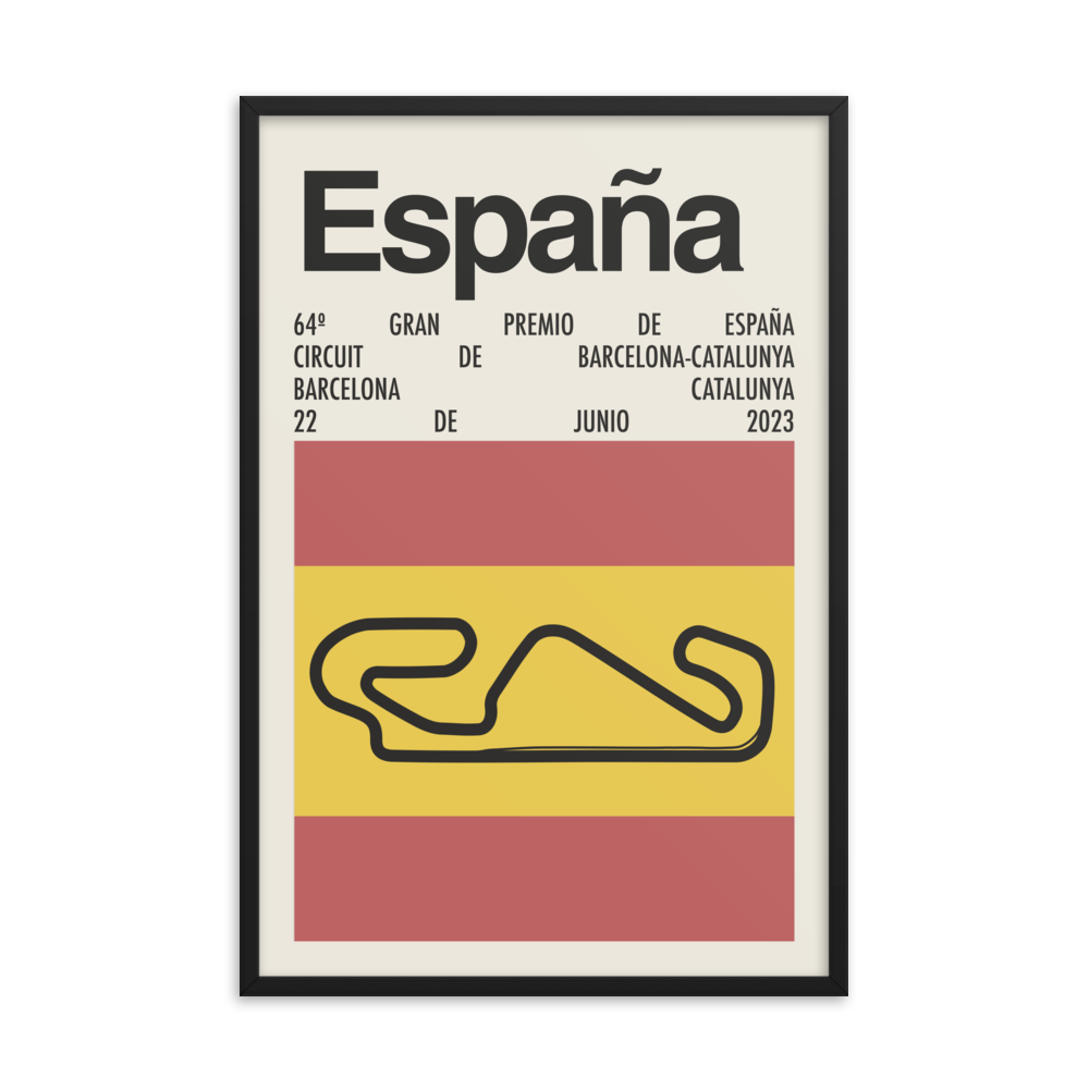 2023 Spanish Grand Prix Print