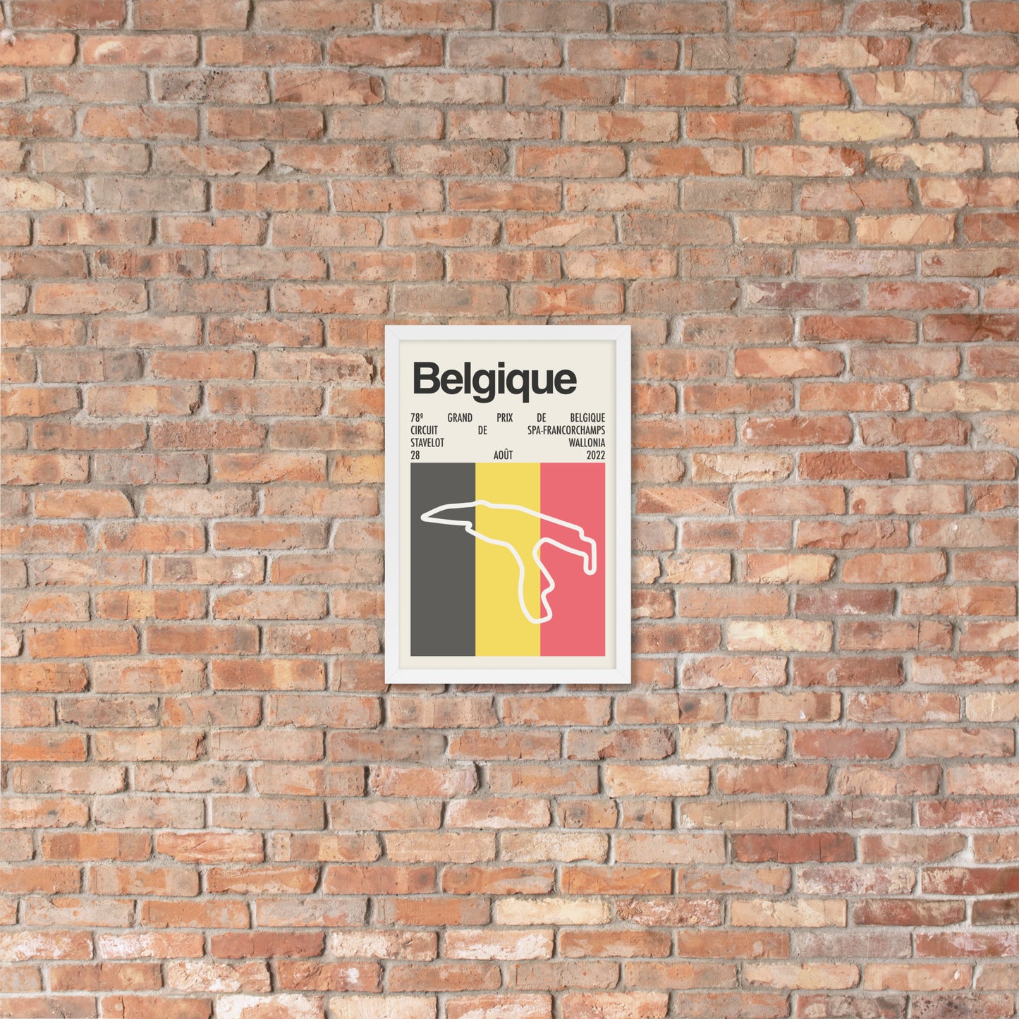 2022 Belgian Grand Prix Print