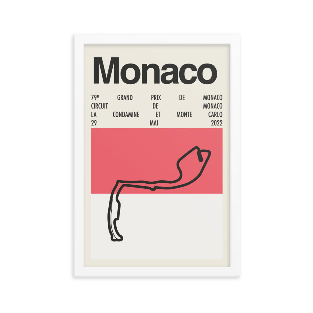 2022 Monaco Grand Prix Print