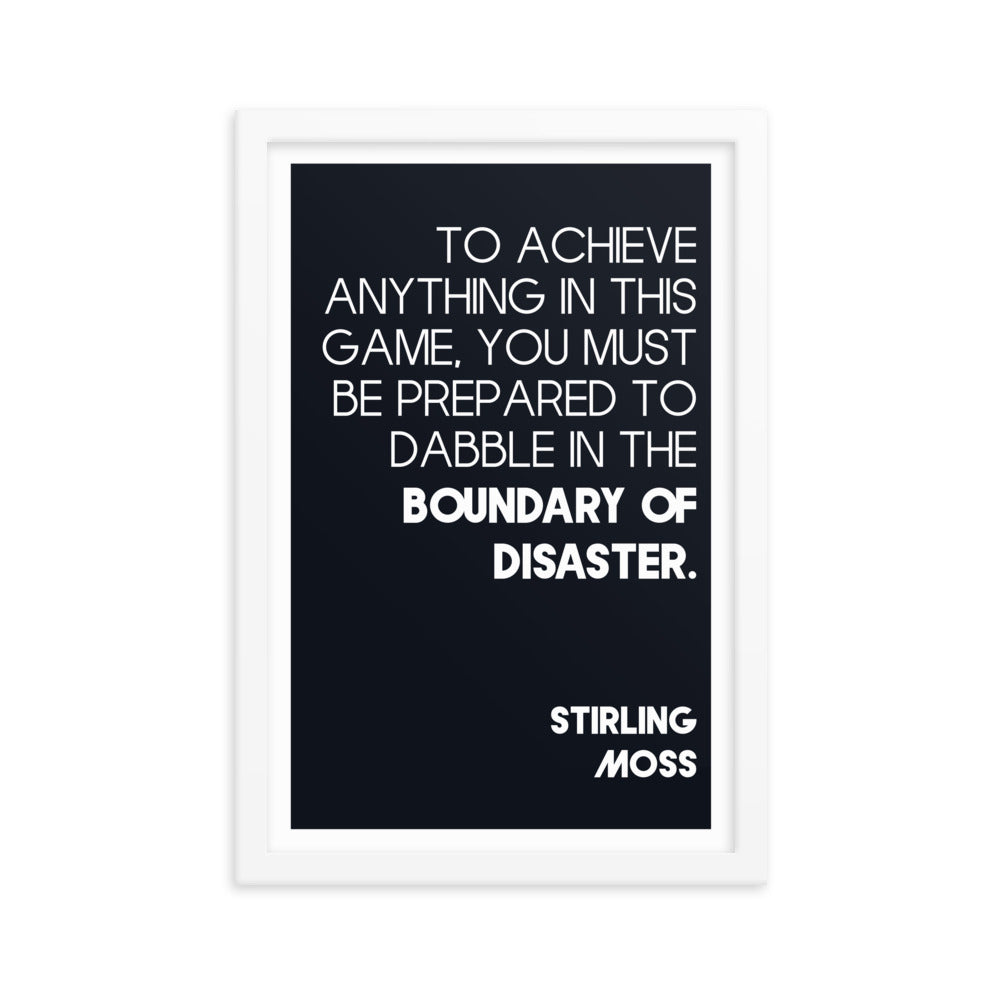 Boundary of Disaster Print