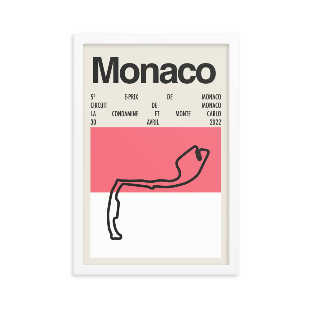 2022 Monaco E-Prix Print