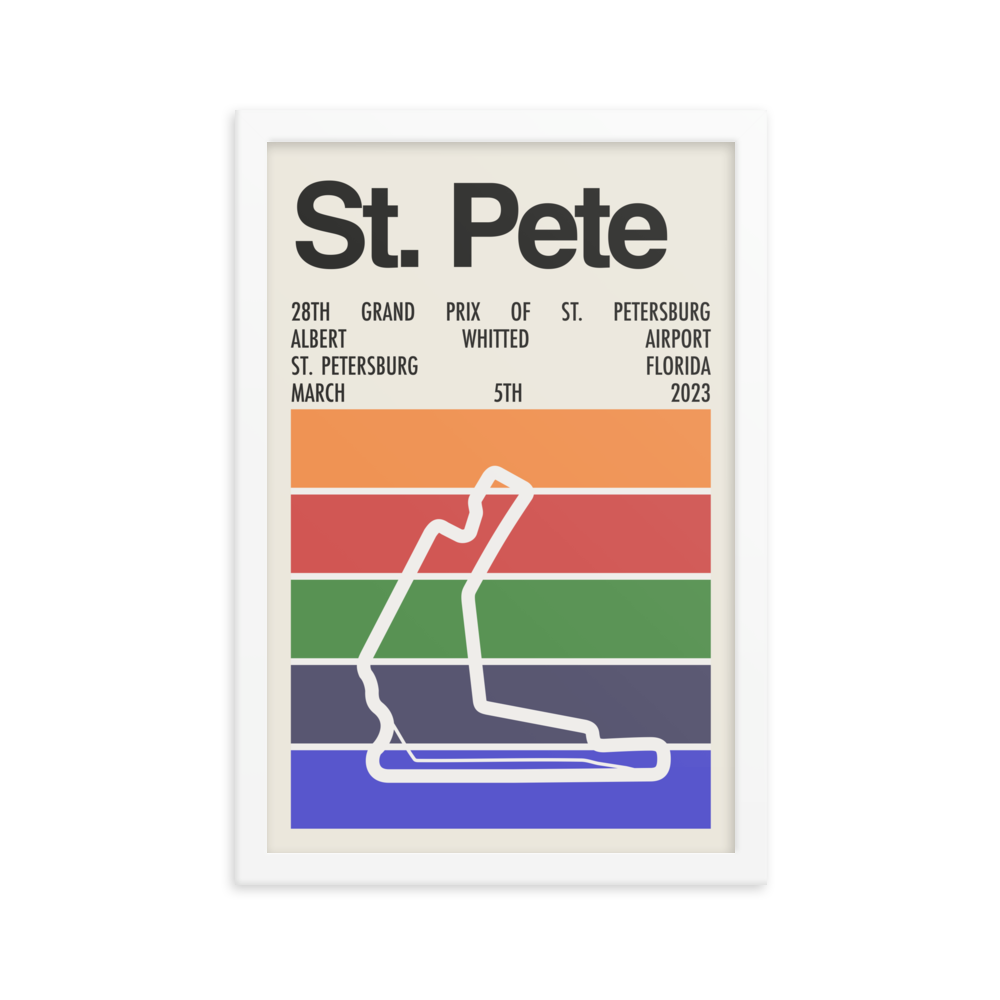 2023 Grand Prix of St. Petersburg Print