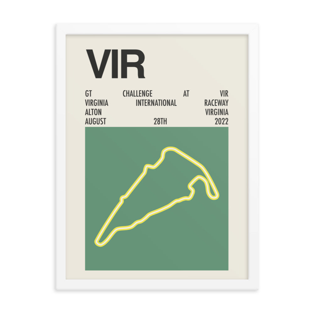 2022 GT Challenge at VIR Print