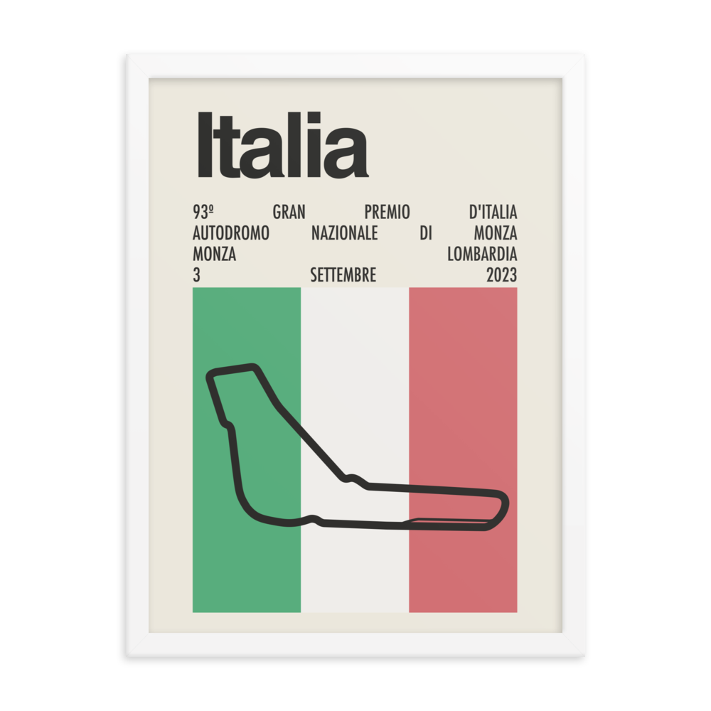 2023 Italian Grand Prix Print