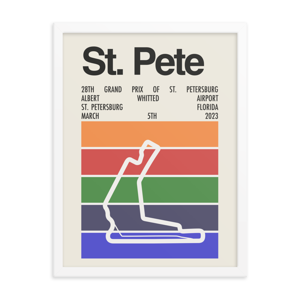 2023 Grand Prix of St. Petersburg Print