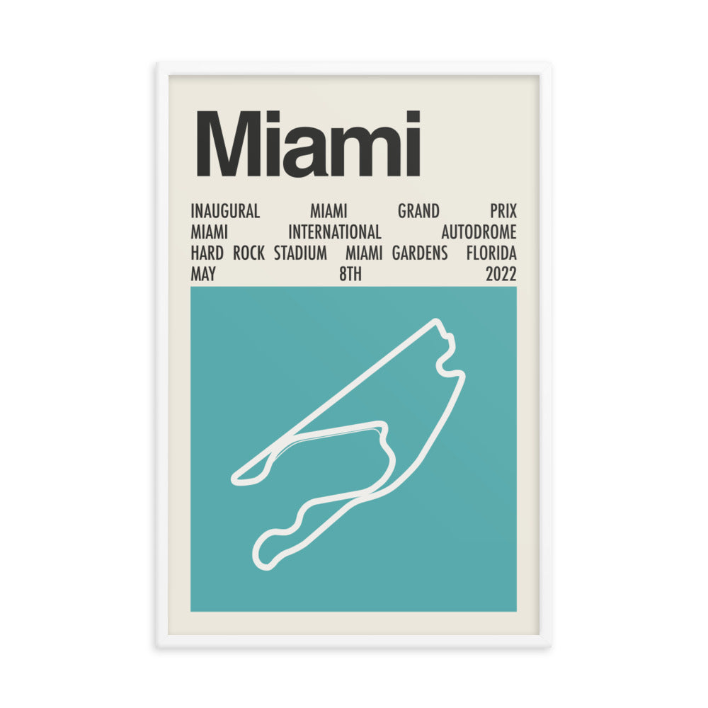 2022 Miami Grand Prix Print