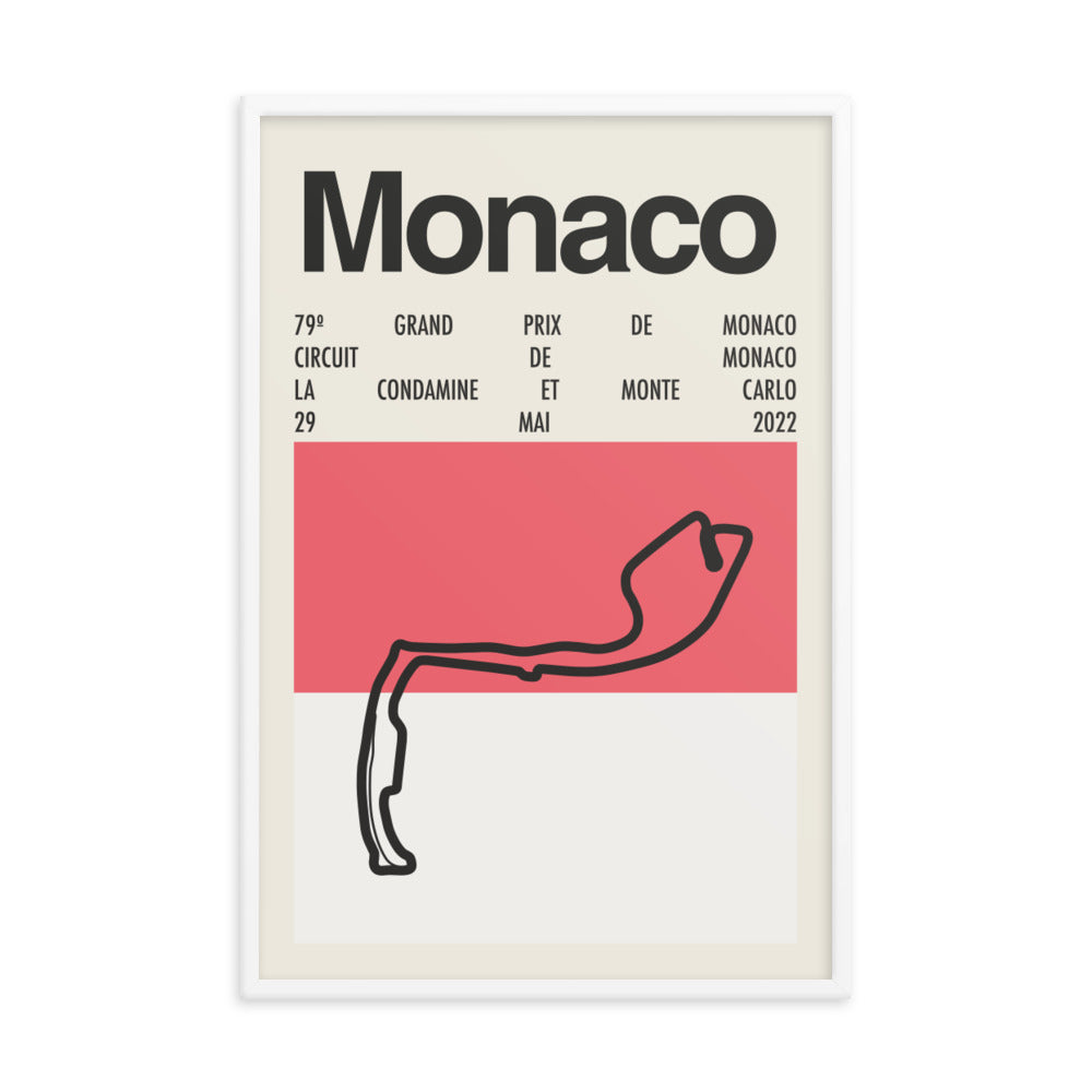 2022 Monaco Grand Prix Print