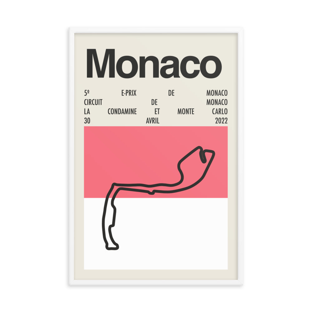2022 Monaco E-Prix Print