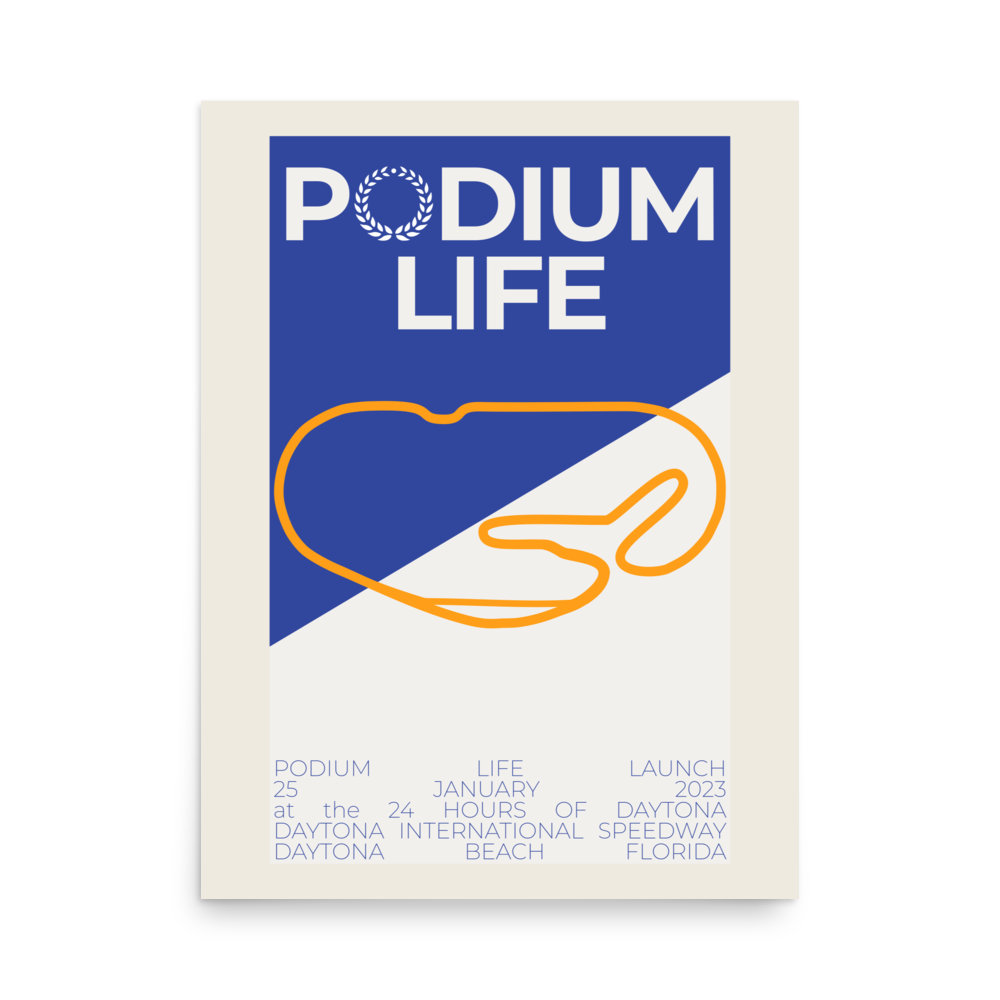Podium Life Launch Print - Limited Edition