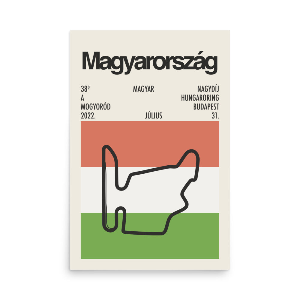 2022 Hungarian Grand Prix Print
