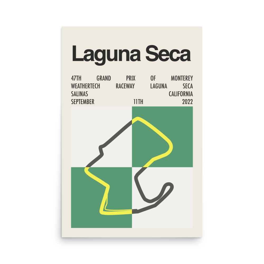 2022 Grand Prix of Monterey Print