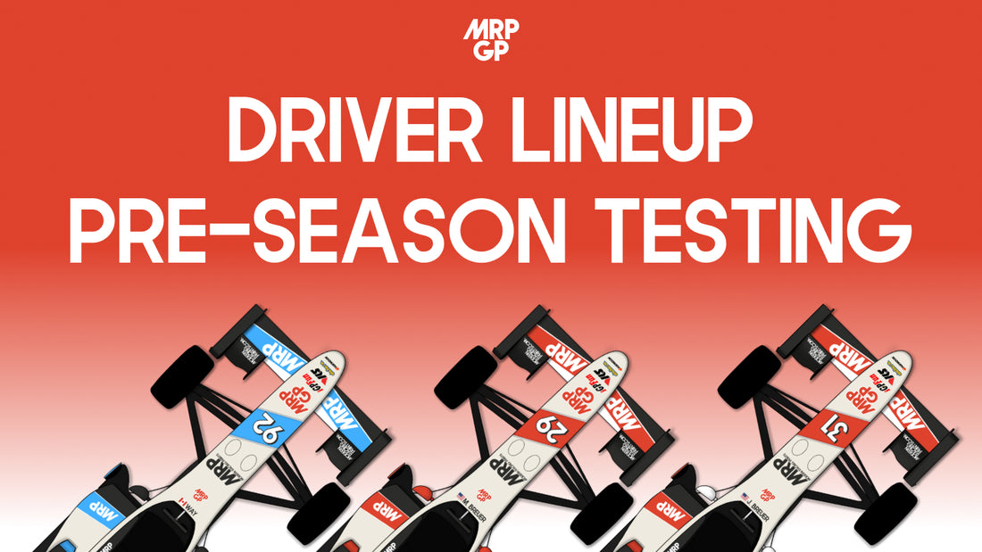 Driver Lineup - Pre-Season Testing