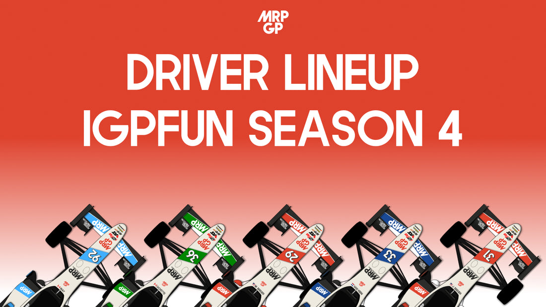 2022 Season 4 iGPFun Driver Lineup