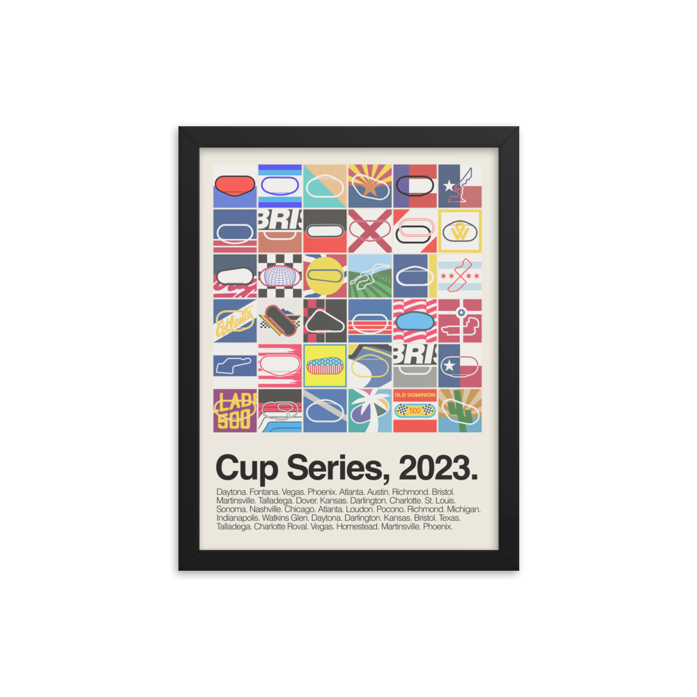 2023 Cup Series Season Print