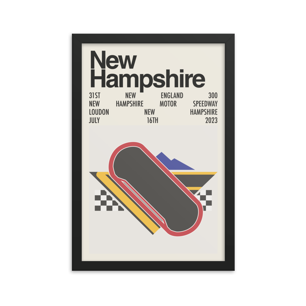 2023 New England 300 Race Print