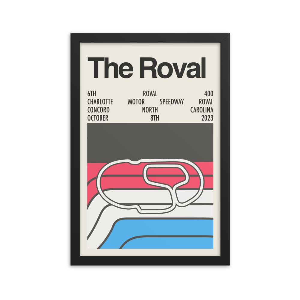 2023 Roval 400 Race Print