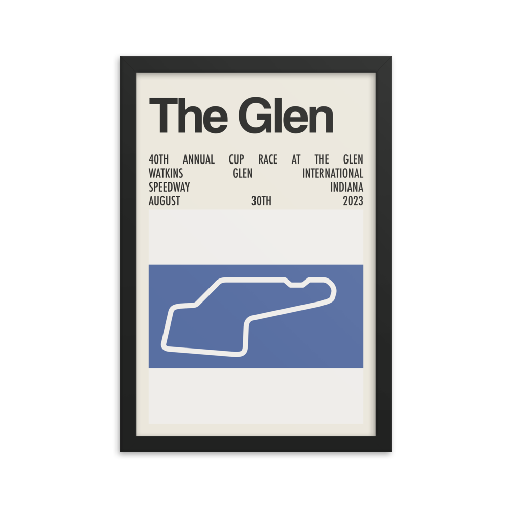 2023 Cup at the Glen Race Print