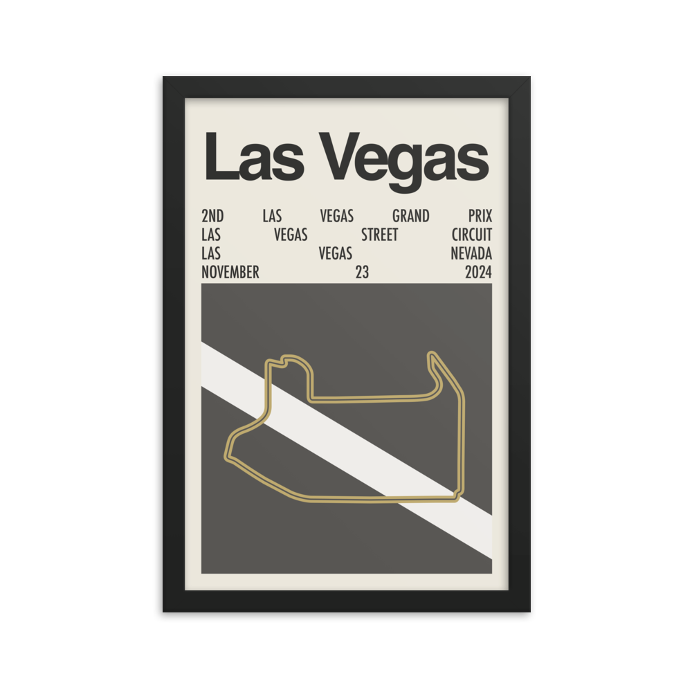 2024 Las Vegas Grand Prix Print