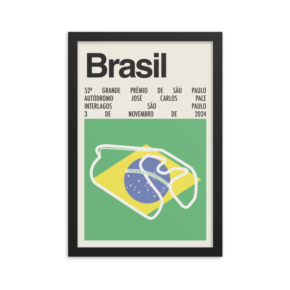 2024 Brazilian Grand Prix Print