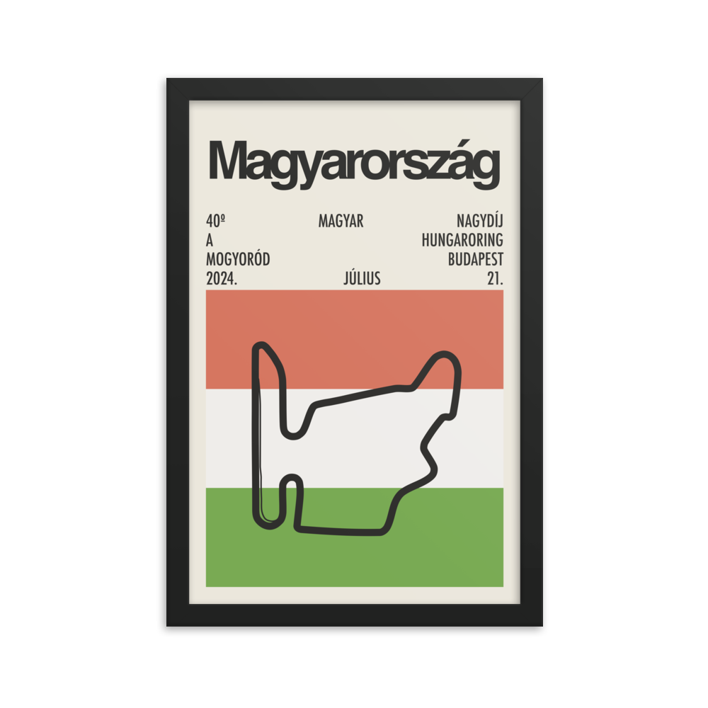 2024 Hungarian Grand Prix Print