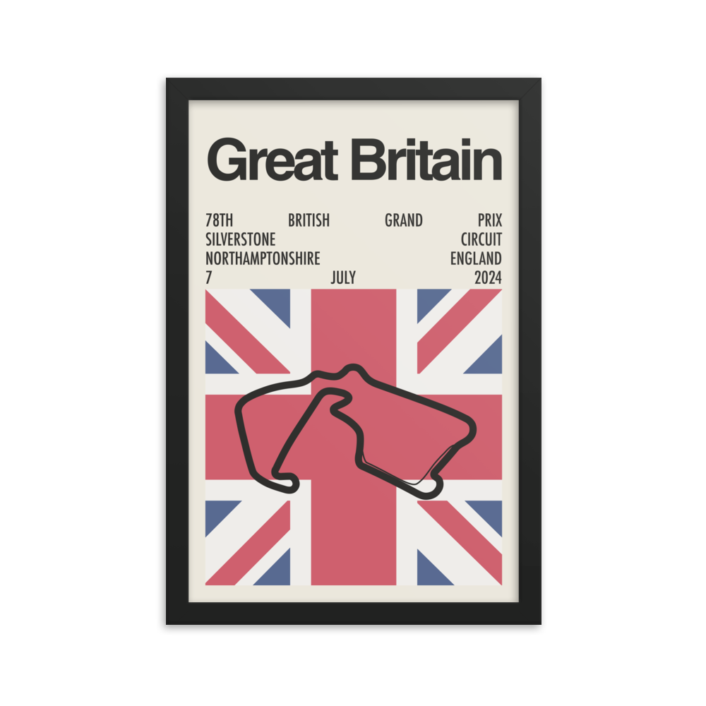 2024 British Grand Prix Print