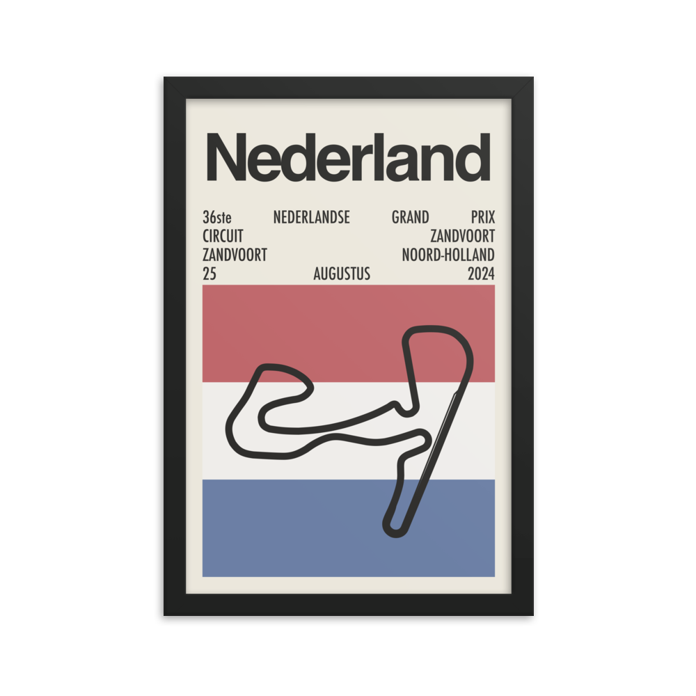 2024 Dutch Grand Prix Print