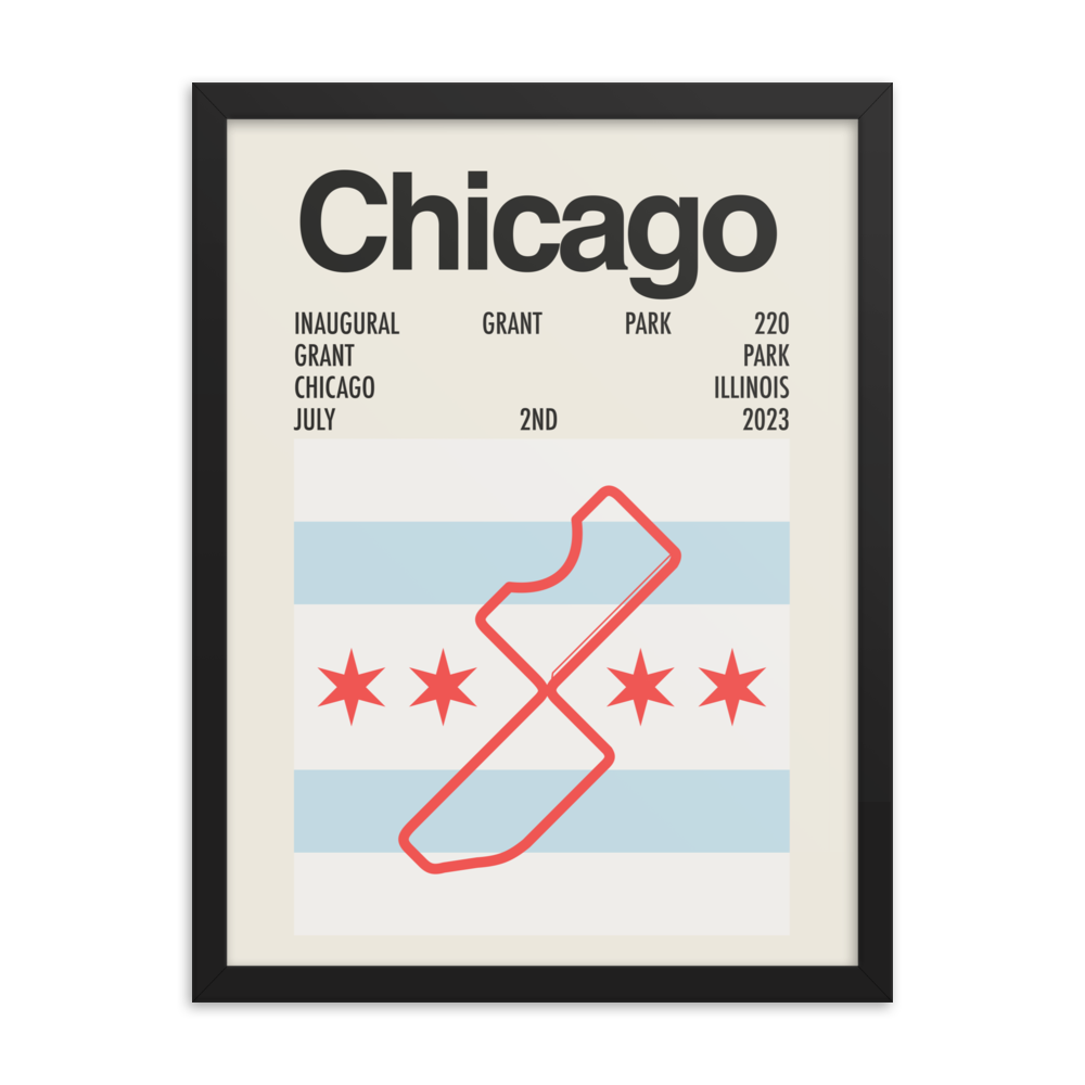 2023 Grant Park 220 Race Print