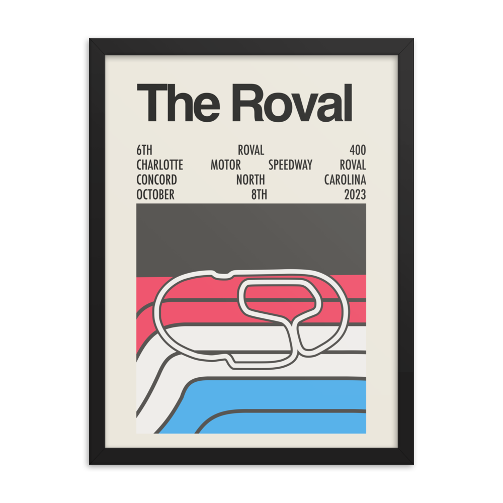 2023 Roval 400 Race Print