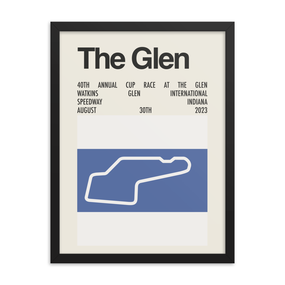 2023 Cup at the Glen Race Print