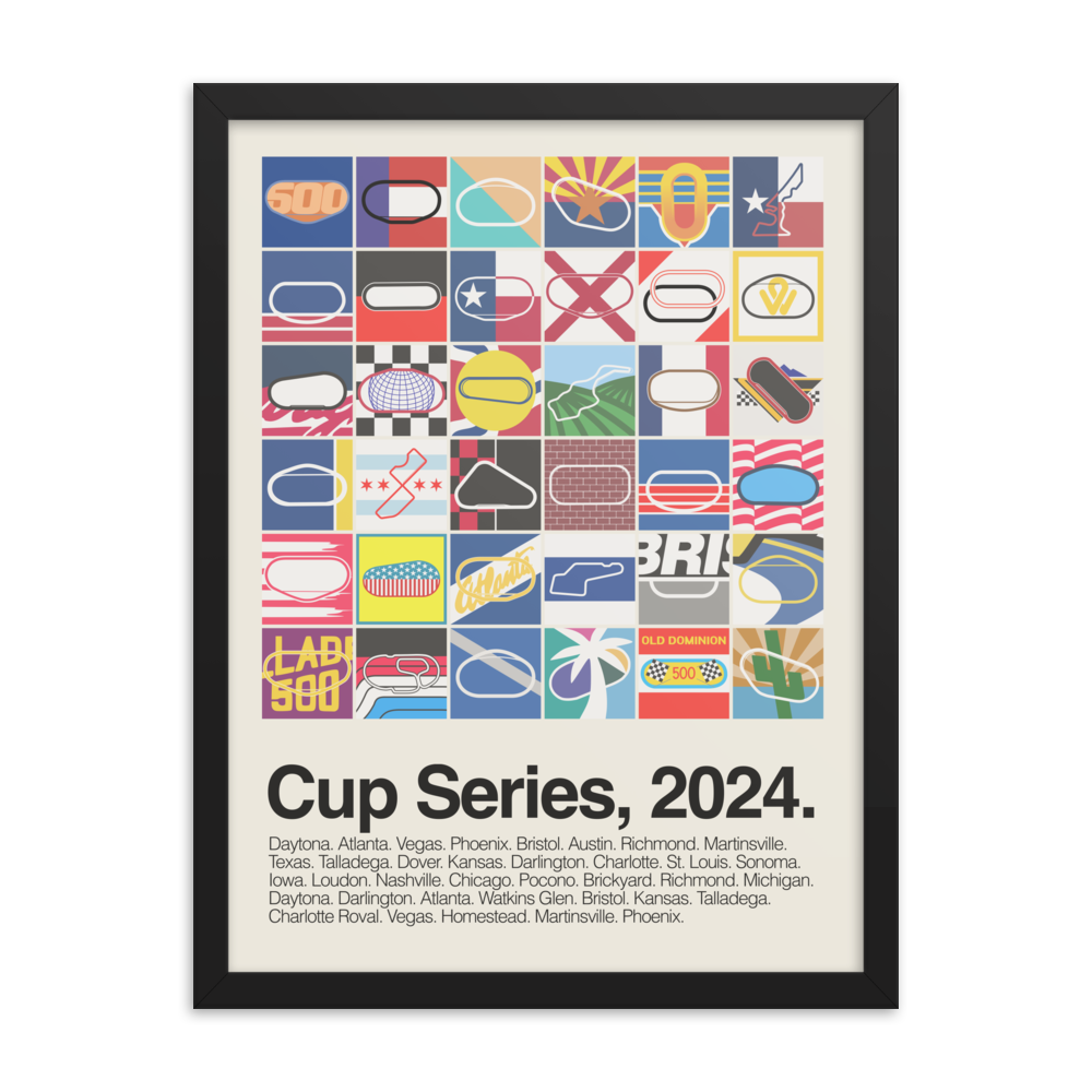 2024 Cup Series Season Print